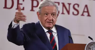 Andrs Manuel Lpez Obrador durante la conferencia matutina
