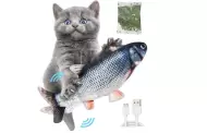 Juguete interactivo para gato con espacio para catnip por menos de $170 pesos