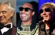 Andrea Bocelli, Stevie Wonder, José Feliciano y otros artistas ciegos