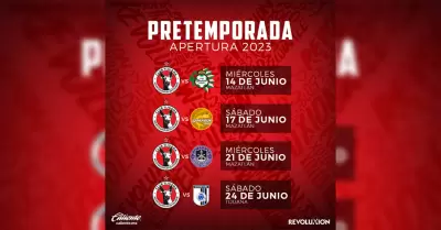 Pretemporada Apertura 2023