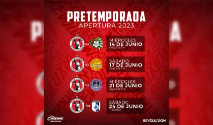 Pretemporada Apertura 2023