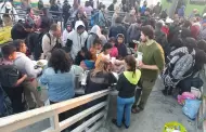 Trasladan a migrantes de campamento en garita de San Ysidro a albergues; dejarán tres filas