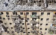 Ataque ruso en zona residencial de Ucrania deja al menos a 20 civiles lesionados