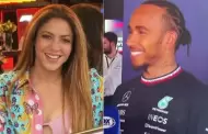 Shakira regresa a Barcelona, pero para apoyar a Lewys Hamilton