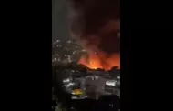 Fuego se desató en Acapulco desde la madrugada y consumió mercado central