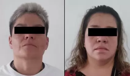 Las dos mujeres que fueron denunciadas por vigilantes del panten cuando profana