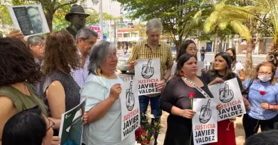 Aniversario luctuoso del periodista Javier Valdez