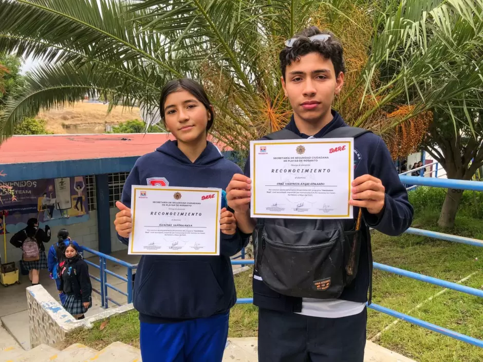 Capacitaci�n D.A.R.E. en secundaria