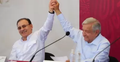 Alfonso Durazo y Andrés Manuel López Obrador