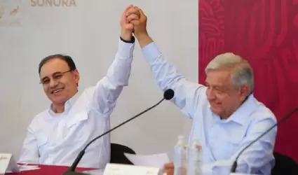 Alfonso Durazo y Andrés Manuel López Obrador