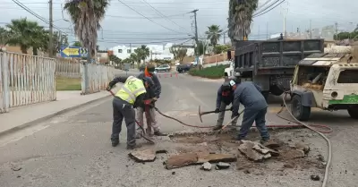 Contin�a Gobierno de Rosarito labores de limpieza en la ciudad