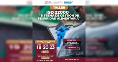 Seguridad alimentaria ISO 22000