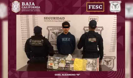 Detenido con marihuana l�quida