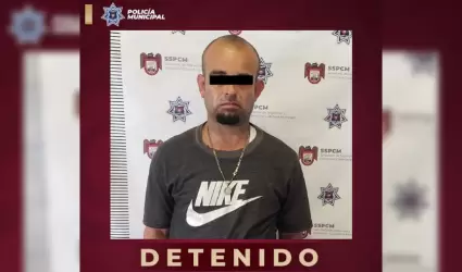 Detenido con revlver