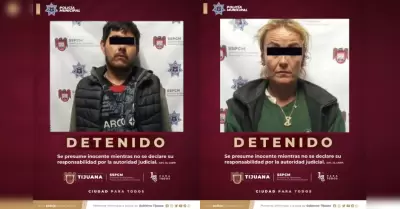Pareja detenida por portaci�n de arma de fuego