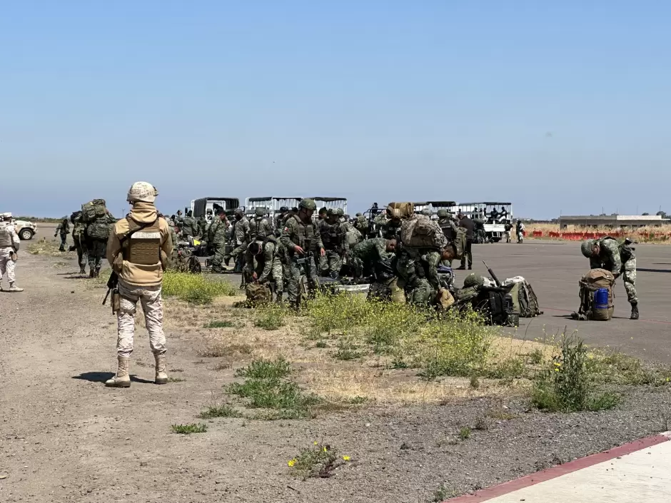 Arribaron a Tijuana 200 elementos de fuerzas especiales del Ejrcito Mexicano