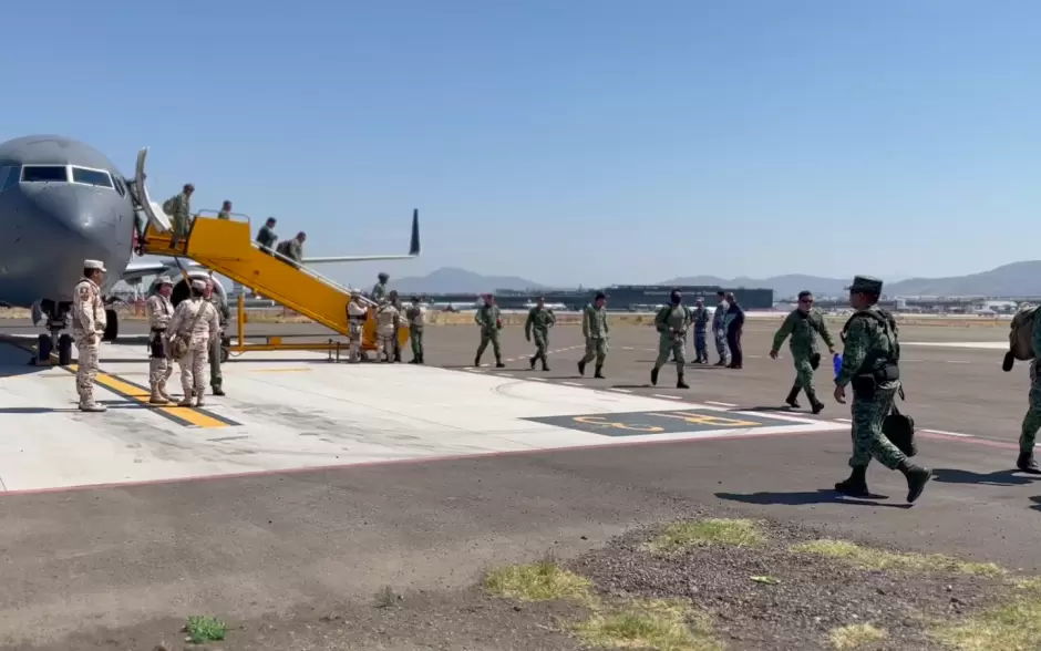 Arribaron a Tijuana 200 elementos de fuerzas especiales del Ejrcito Mexicano