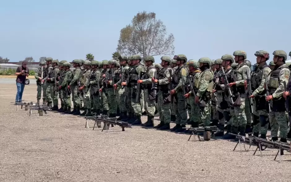 Arribaron a Tijuana 200 elementos de fuerzas especiales del Ejrcito Mexicano