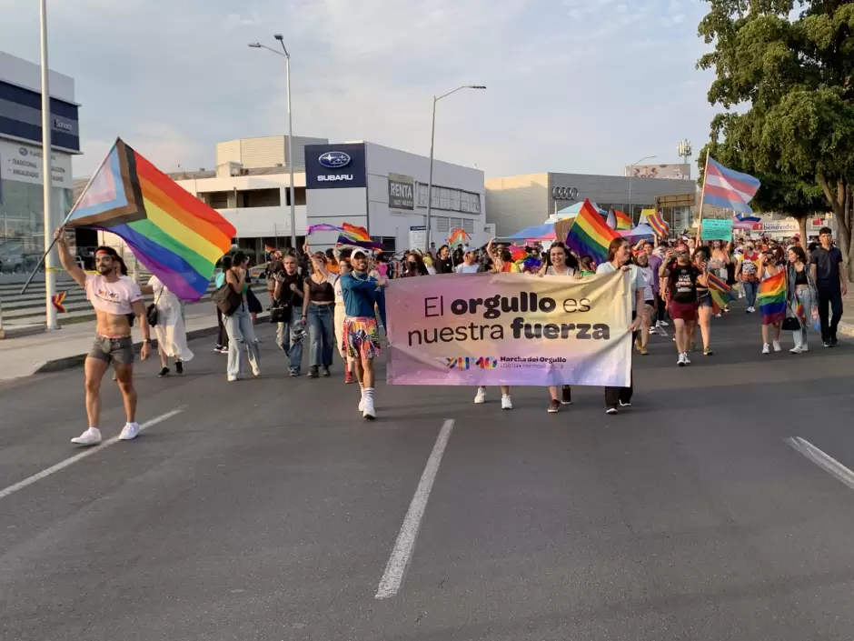 Marcha del orgullo LGBTTTQ+