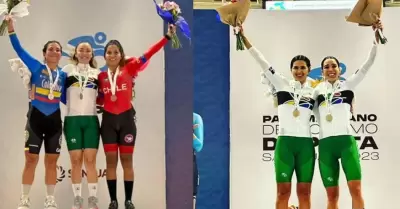 Mxico suma dos oros y un bronce en Panamericano de Ciclismo
