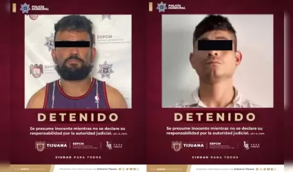 Detenidos por portaci�n de arma