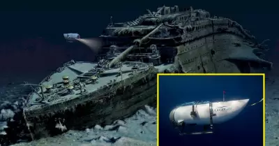 Submarino Titn en expedicin a Titanic