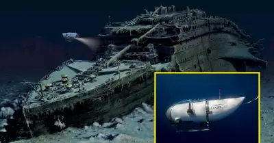 Submarino Tit�n en expedici�n a Titanic