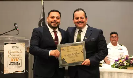 Toma de protesta en Colegio de Profesionales en Ingenier�a Civil de Ensenada