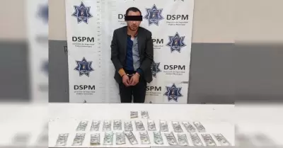 Detenido con billetes falsos