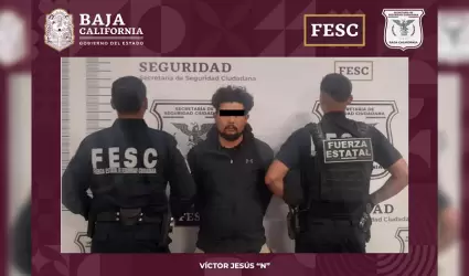 Detenido con orden de aprehensi�n activa