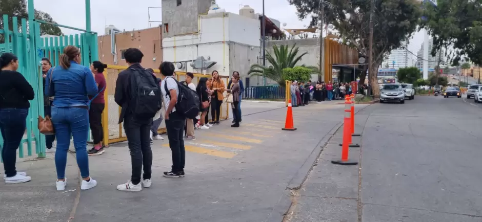Examen de admisi�n en la PFLC