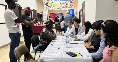 Participa Secretar�a del Trabajo de BC en ferias organizadas para refugiados
