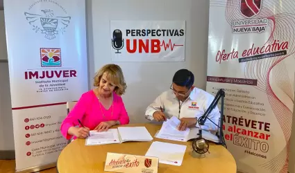 Convenio de colaboracin con Universidad Nueva Baja