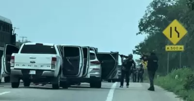 Secuestran a empleados de la Secretara de Seguridad de Chiapas