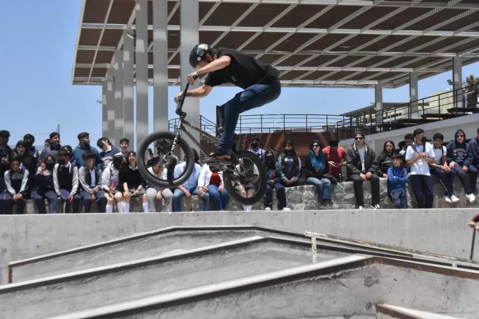 Inauguraci�n skatepark Playa Hermosa