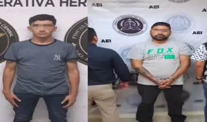Presuntos asesinos de una mujer en la colonia Fovissste