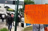 Familiares de secuestrados en Chiapas realizan bloqueos; captores dan ultimtum