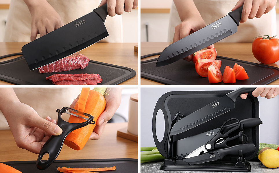 Juegos de cuchillos de cocina: desde los más prácticos a los más