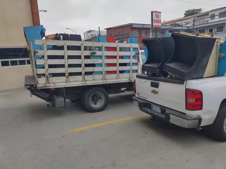 M�quinas tragamonedas incautadas