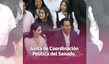 Jóvenes participan en la Jucopo del Senado de México