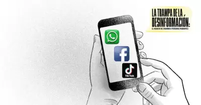 Creadores de contenido en redes sociales fomentan la desinformaci�n entre person