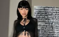 Cazzu posa embarazada para Playboy