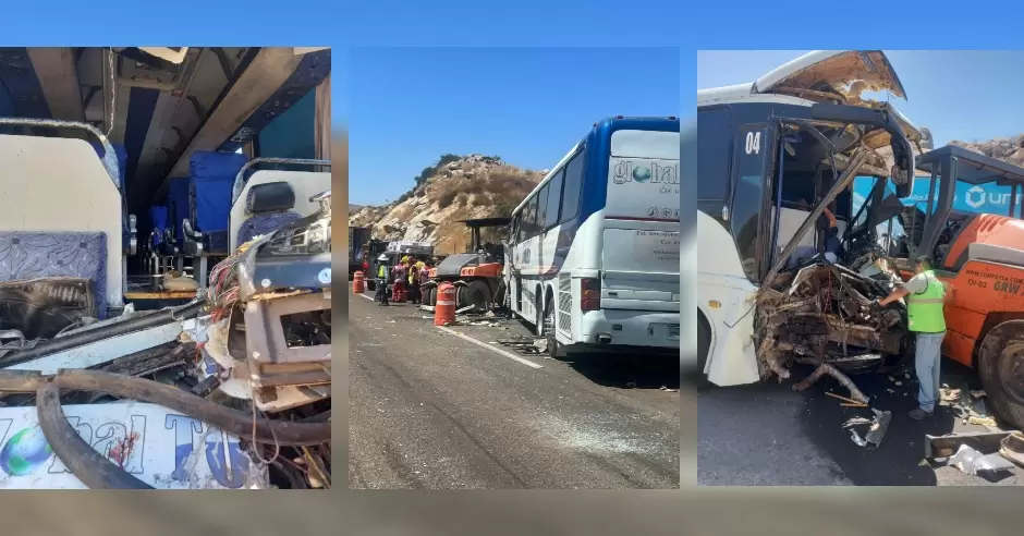 Accidente en carretera Tijuana-Tecate