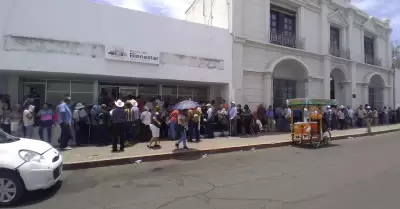 Banco Bienestar ubicado en el centro de Hermosillo
