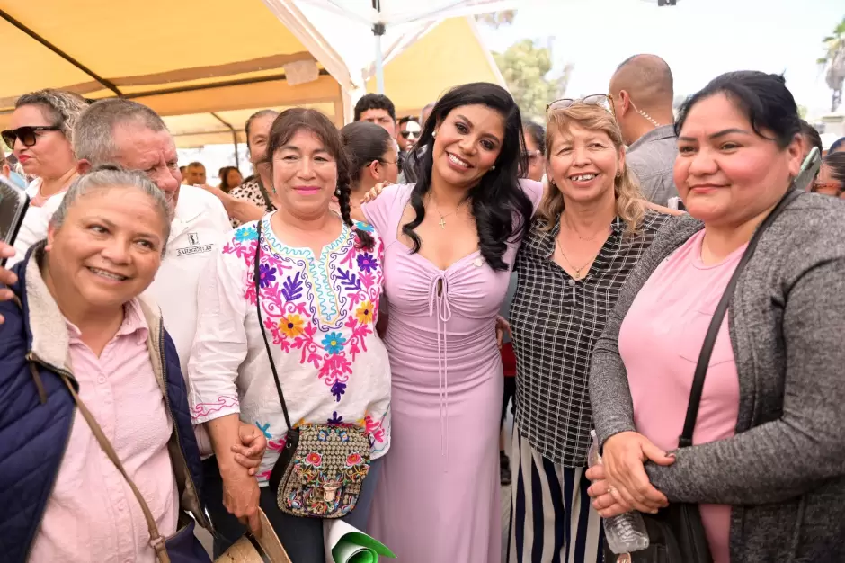 Entrega de vialidad a residentes del Ejido L�zaro C�rdenas