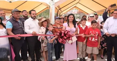 Entrega de vialidad a residentes del Ejido L�zaro C�rdenas