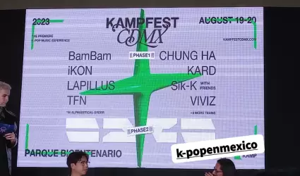 Cancelan Kamp Fest CDMX 2023 y fan�ticos preparan boicot