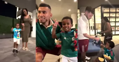 Selección mexicana de futbol le da sorpresa a niño etíope