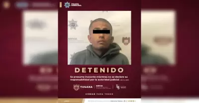 Hombre asegurado por la Polic�a Municipal