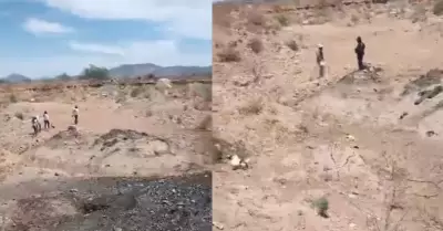 Localizan restos calcinados en rea ya procesada por la FGJE en Guaymas
